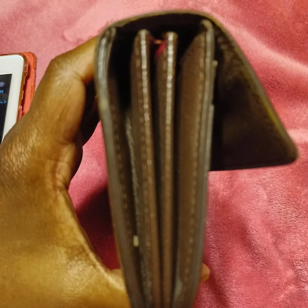 Louis Vuitton Damier Wallet with Custom Interior